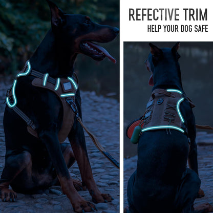 ID Card Pecheras Para Perros Grandes Training Easy Control Harness