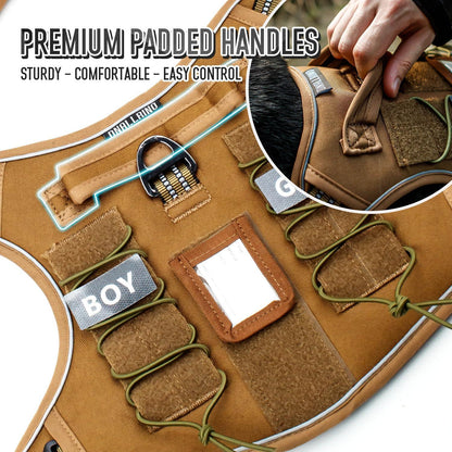 ID Card Pecheras Para Perros Grandes Training Easy Control Harness