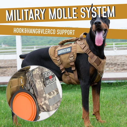 Heavy-Duty Metal Buckles Pecheras Para Perros Grandes Dog Liftting Service Harness