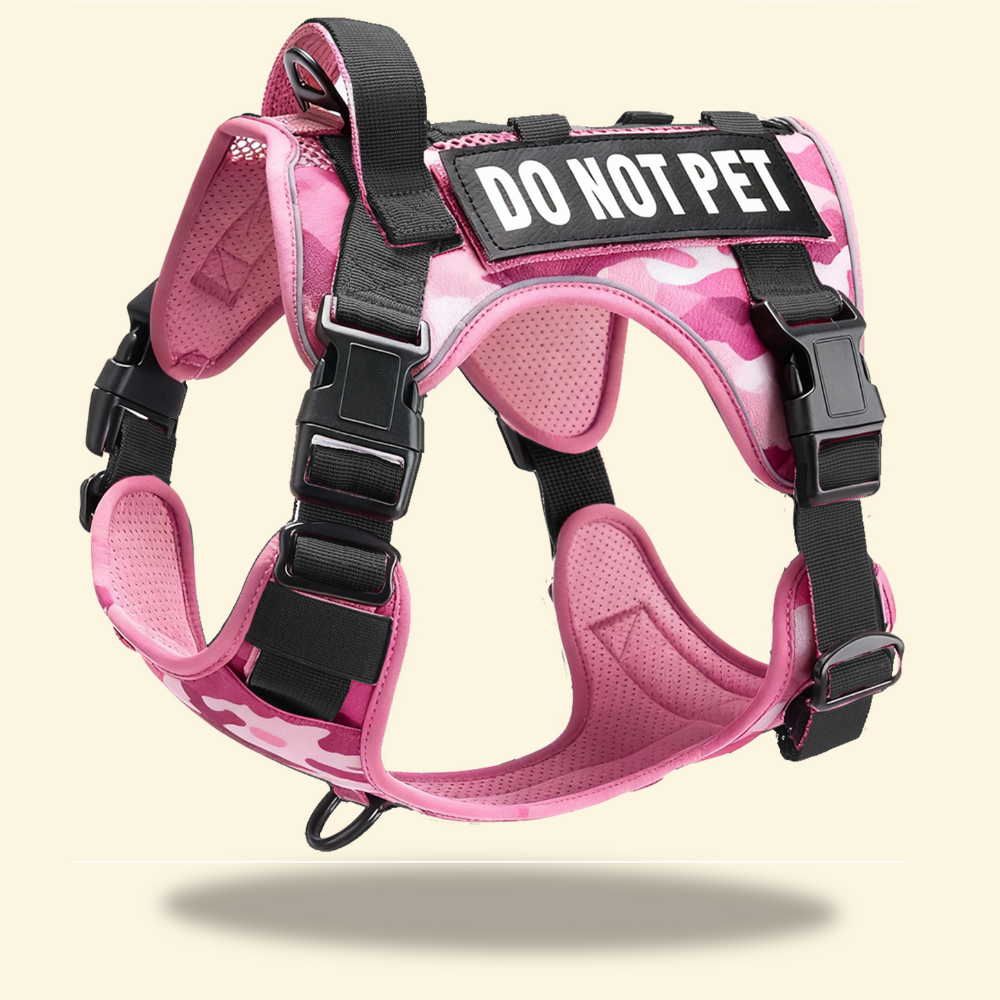 Do-Not-Pet Air-Mesh Flexible Dog and Cat  No-Pull Harness