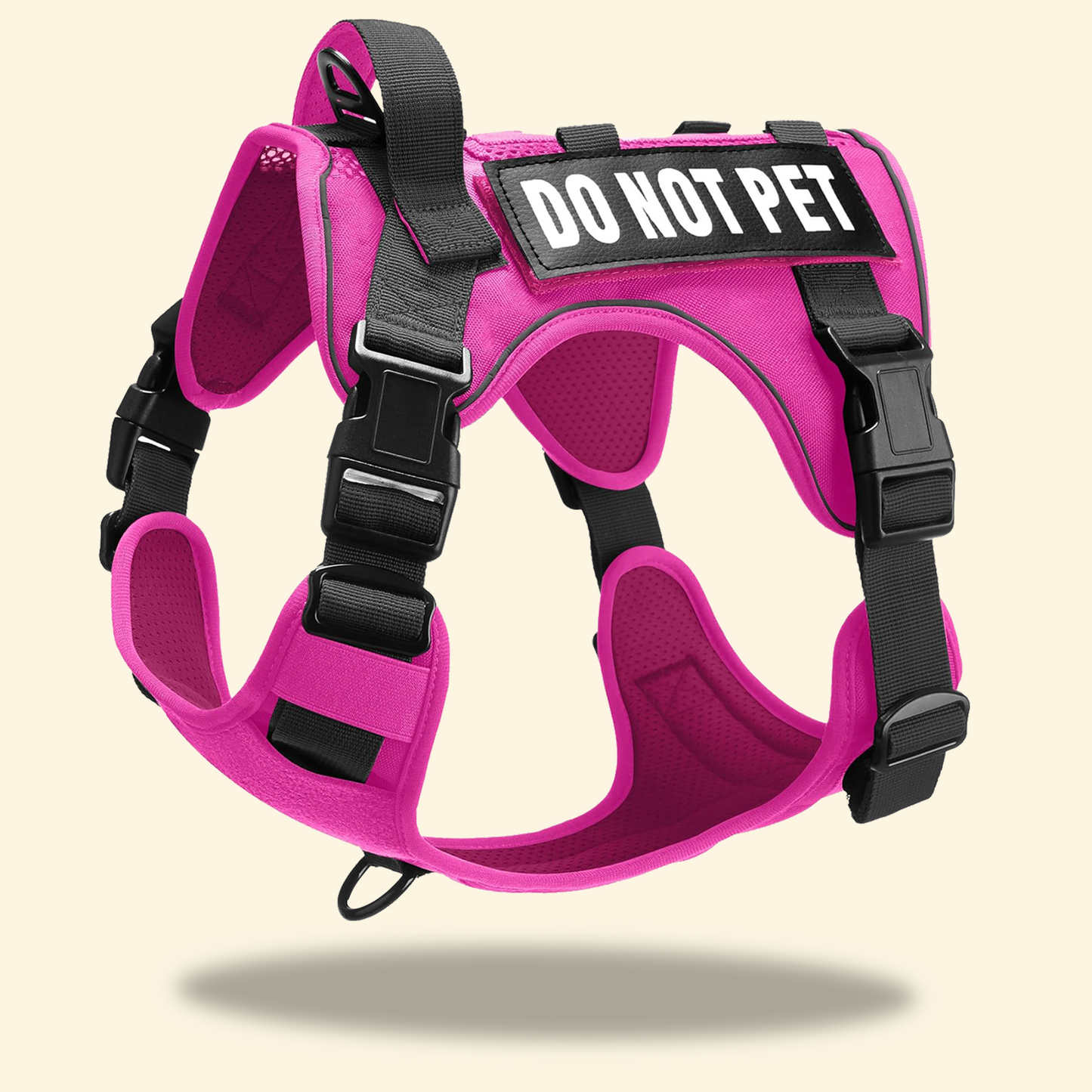 Do-Not-Pet Air-Mesh Flexible Dog and Cat  No-Pull Harness